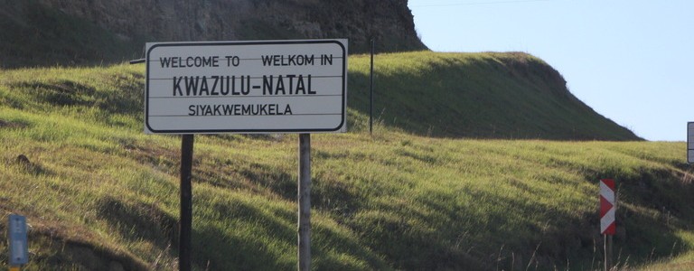 Arriving in Kwazulu Natal