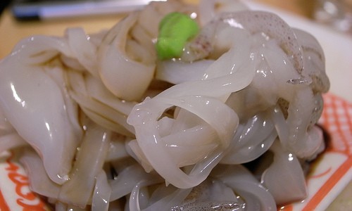 not the actual squid from the restaurant!