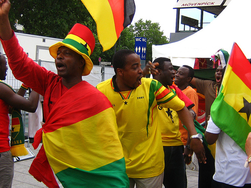 Ghana Supporters Ghana supporters