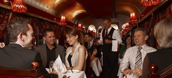 Colonial Tramcar Restaurant Interior
