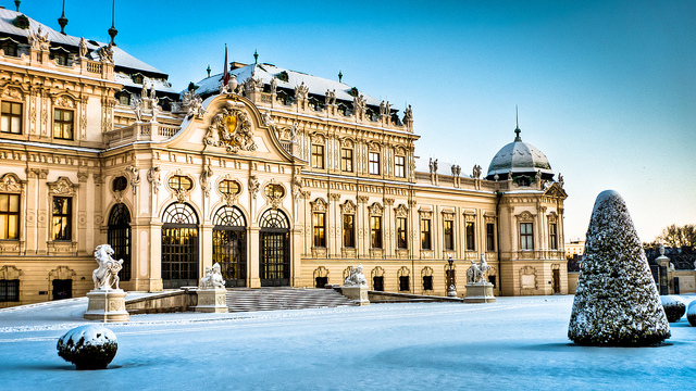 Belevedere Palace, Vienna, Austria 
