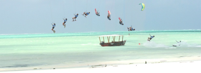 Zanzibar-Kitesurfing