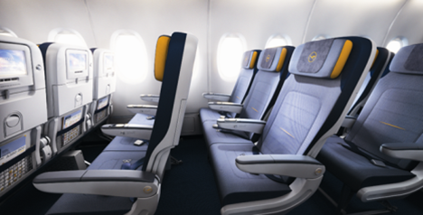 Lufthansa Economy Class Seat Lufthansa Economy Class Seat