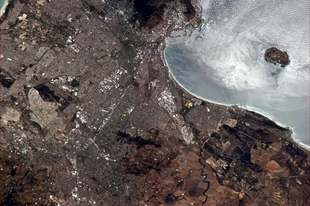 Cape Town from space