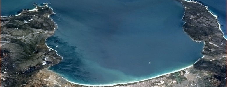 False bay from space
