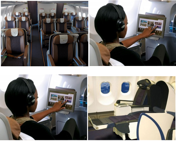 Business Class on South African Airways