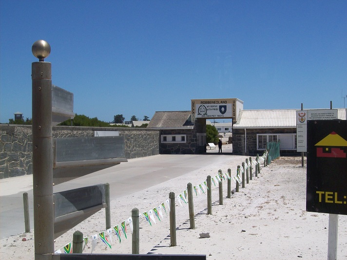 Entrance to Robben Island, Cape Town, South Africa