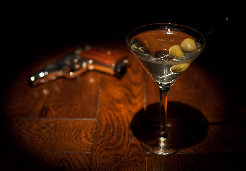 A Dry Martini as enjoyed by James Bond 007.