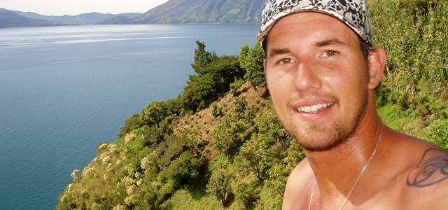 Jonty Medcalf from Travelstart.co.za at Lake Atitlan, Guatemala.