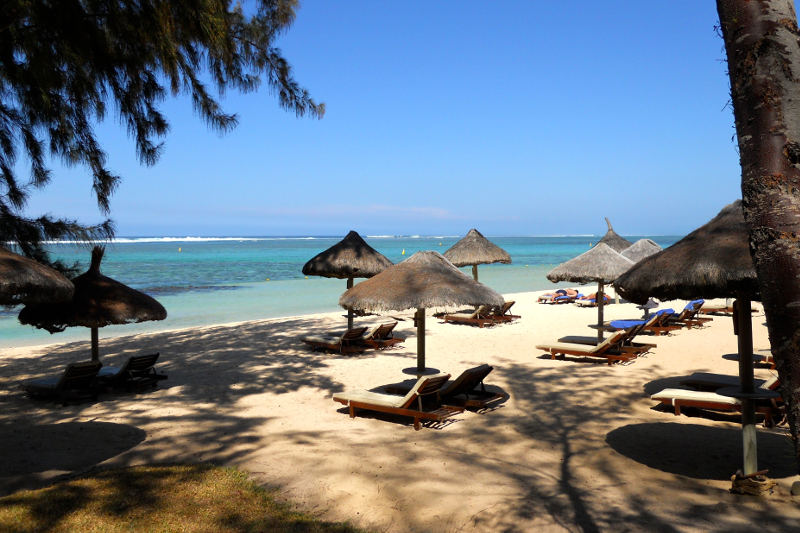 mauritius beach huts