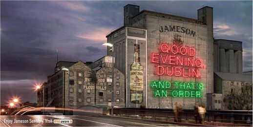 Jameson Good Evening Dublin billboard