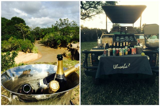 Bubbly In The Bush At Ulusaba