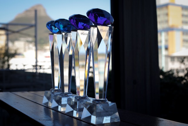 Our Amadeus Awards are on display at the Cape Town offices.