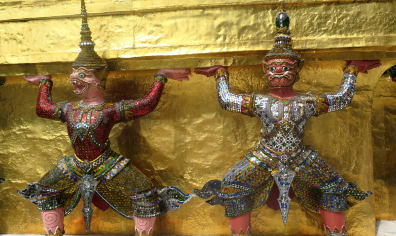 Mythical Animals of the Grand Palace.