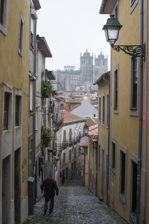 5. Getting lost in the streets of Oporto, Portugal