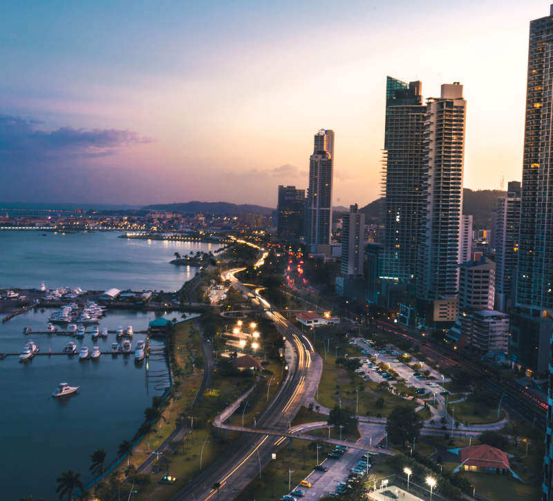 panama City sunset visa-free destinations