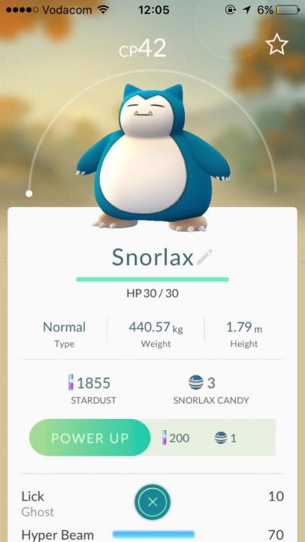 snorlax