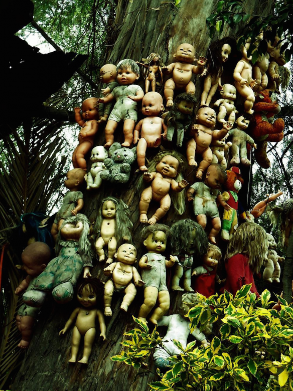 island of the dolls mexico city bizarre attractions