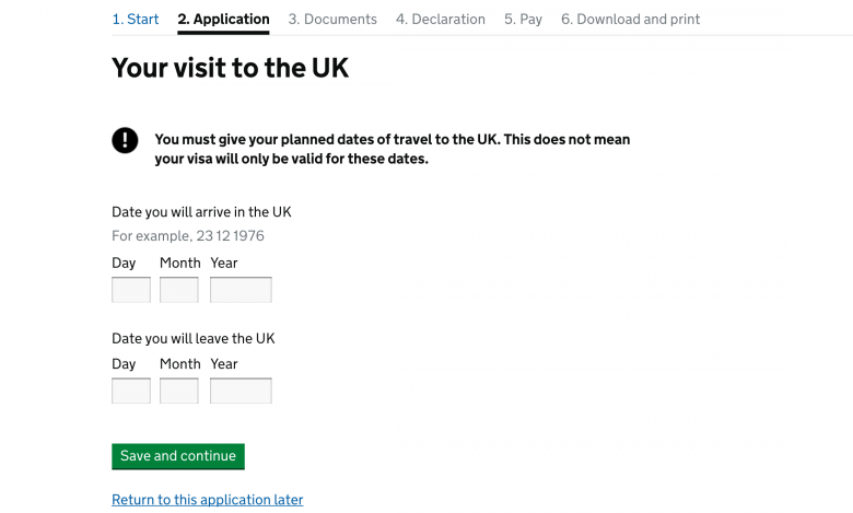What are the visa requirements for entry into the U.K.?