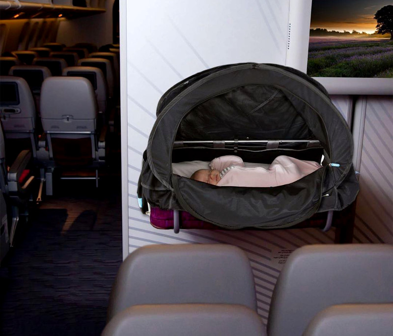 airplane bassinet