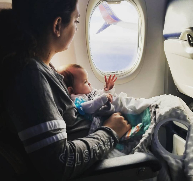 flying with a baby
