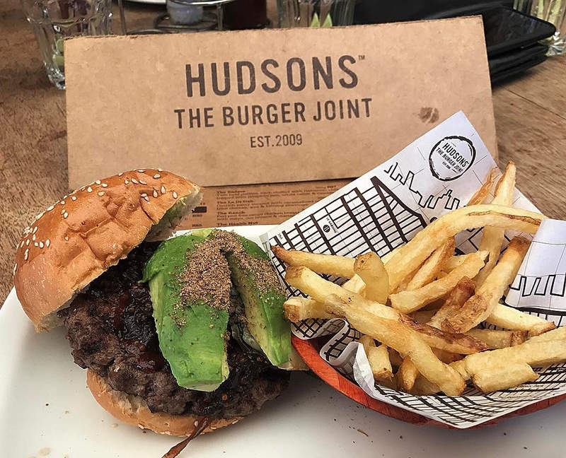 hudsons burgers experience cape town