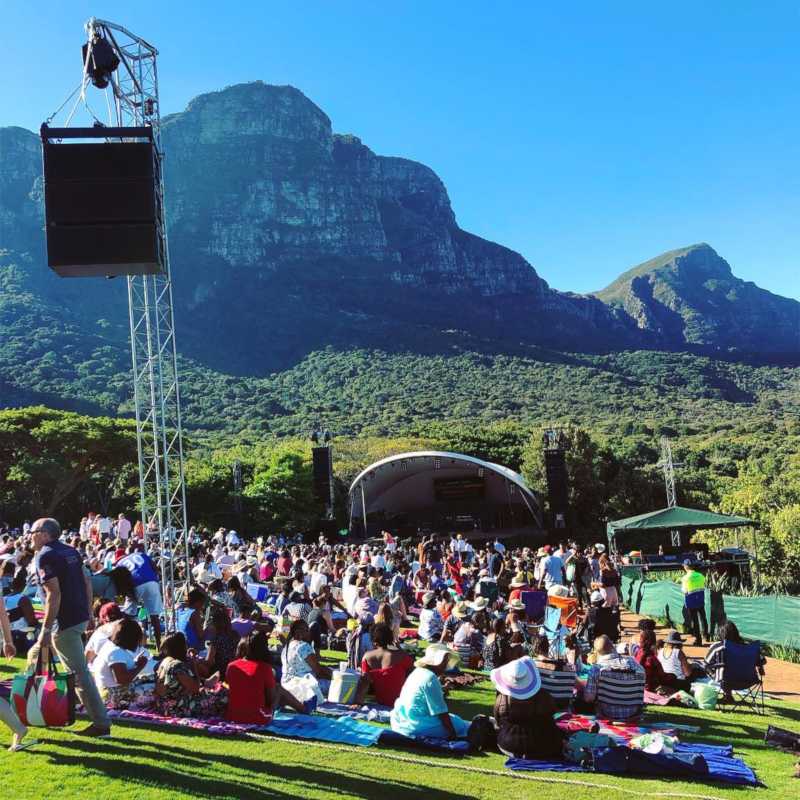 Kirstenbosch Summer Concerts cool things to do in Cape Town