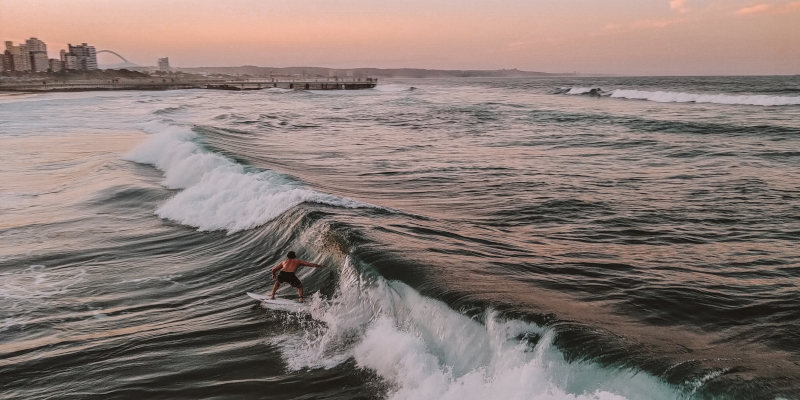 Durban surfing South Africa