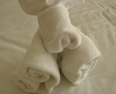 hotel towels