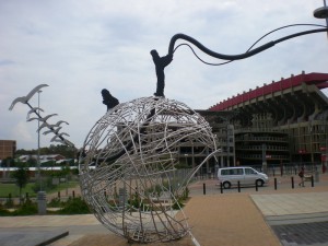 Public Art Outside the Stadium