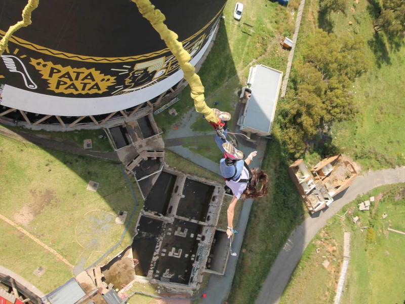 pure exhilaration - bungee jumping in soweto