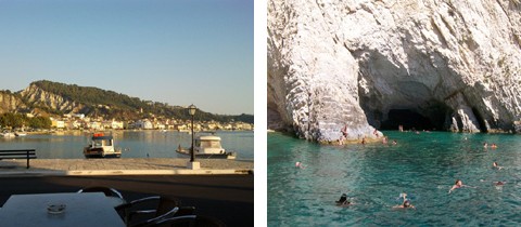 Galixidi (left) Zakynthos Island (right)