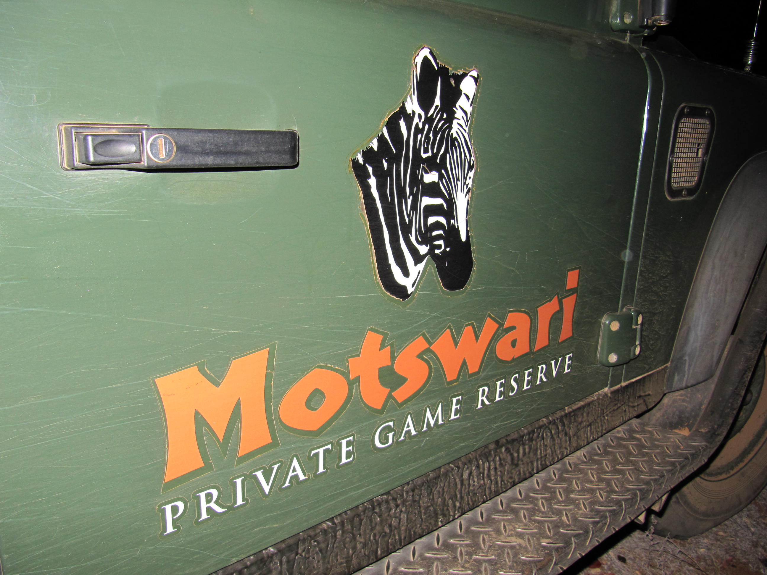 Motswari Game Vehicle