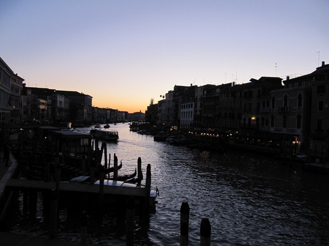 Venice Dusk Rialto