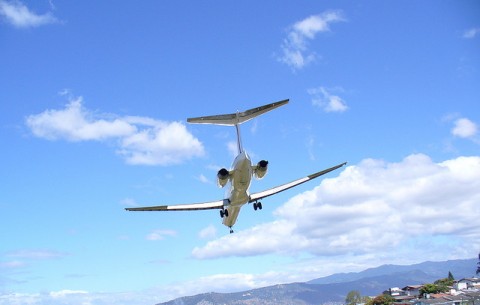 toncontin airport landing