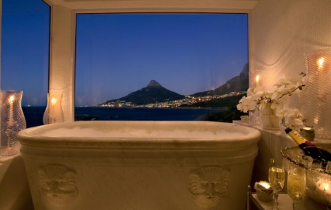 View of Lions Head from The Twelve Apostles Hotel, Camps Bay, Cape Town