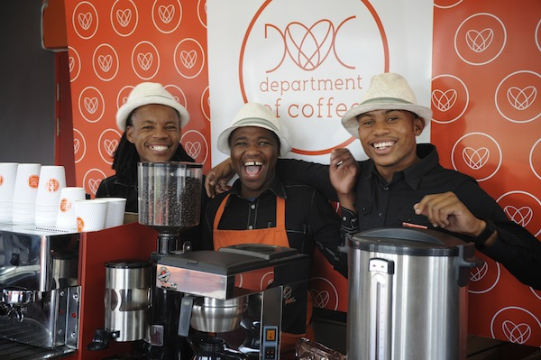 Department of Coffee in Khayelitsha, Cape Town, South Africa. Photo by Anton Crone of Bright Continent.