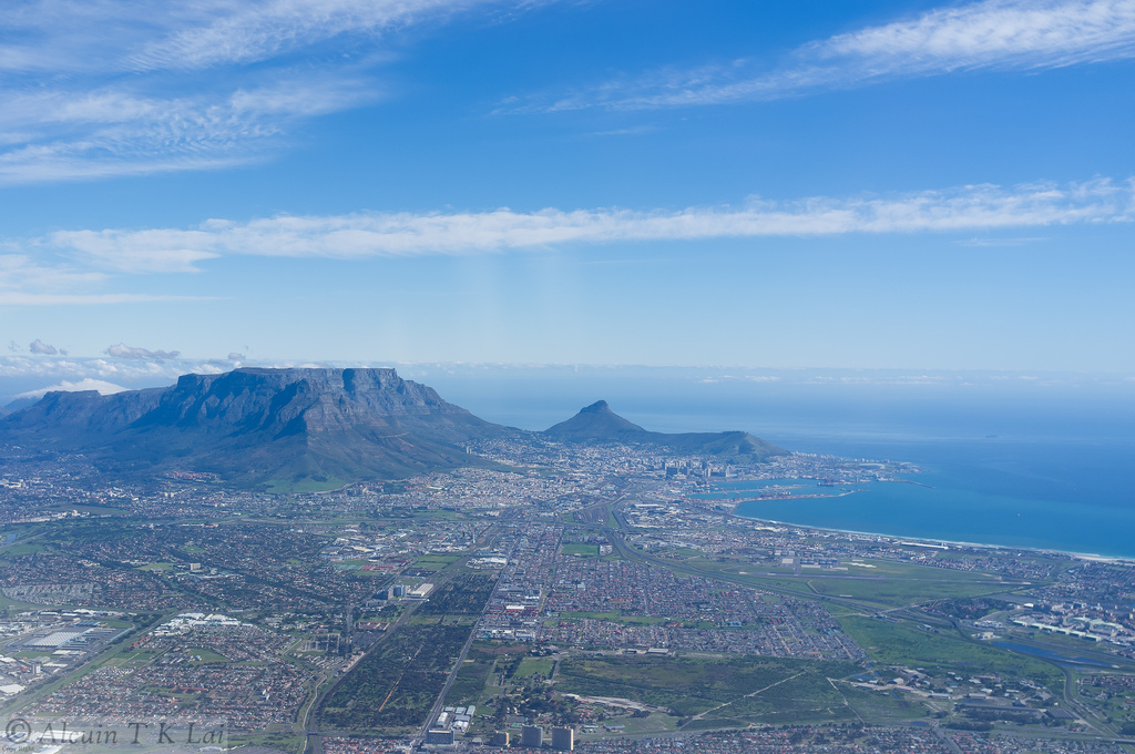 Cape Town Aerial Shot - alcuin - Flickr Aerial photo of greater Cape Town.