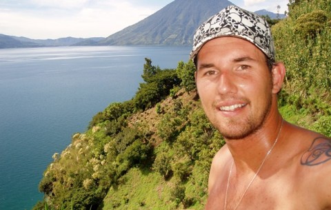 Jonty Medcalf from Travelstart.co.za at Lake Atitlan, Guatemala.