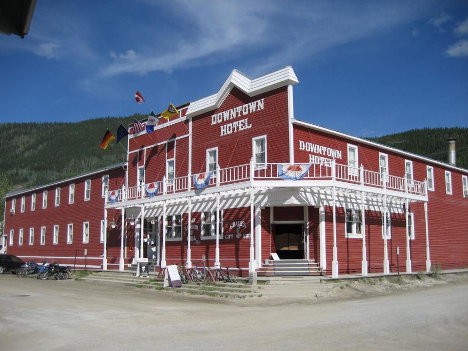  The Dawson City Downtown Hotel, where the Sourdough Saloon hosts the Sourtoe Cocktail!