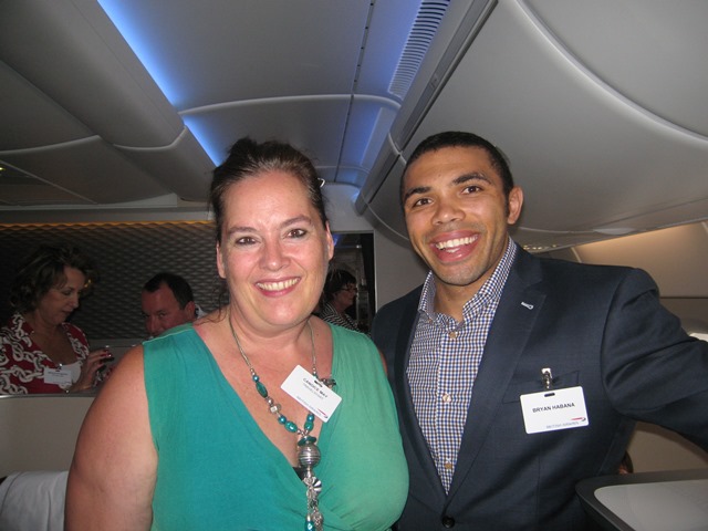 Candice May, Travelstart (Left) and Bryan Habana (Right).