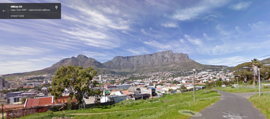 Cape Town view of table mountain