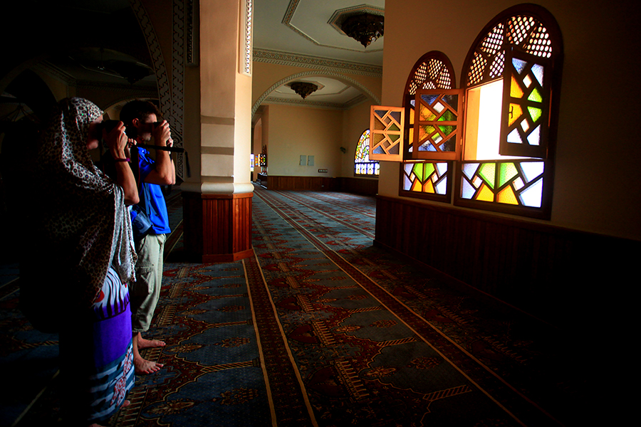 Inside Uganda Mosque