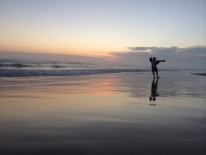 Lovers dancing on Sardinia Bay beach, Port Elizabeth