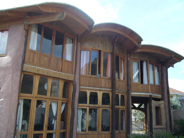 Cob House (garden view)