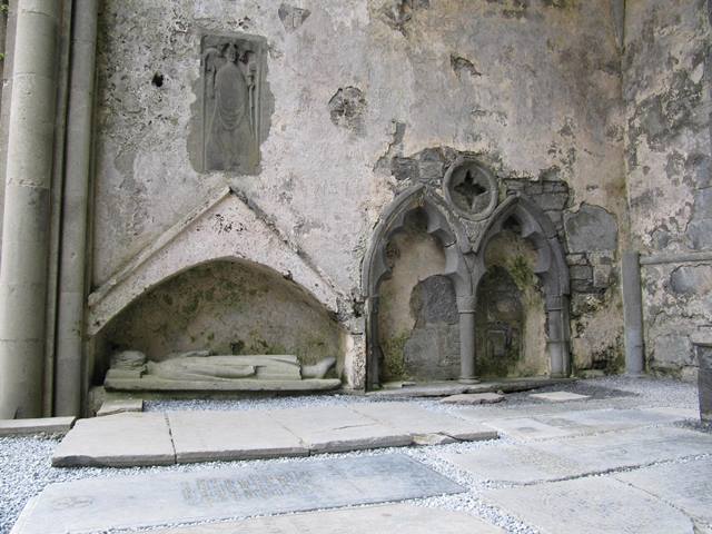 Tomb Effigy of Conor O'Brien at Corcomroe Abbey.