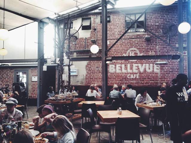 Bellevue Cafe, situated in Kloof, is a popular Durban coffee shop and eatery.