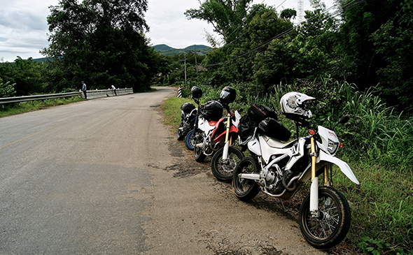 Motorbike trip through Northern Thailand