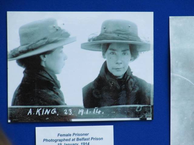 Crumlin Road Gaol mugshot.