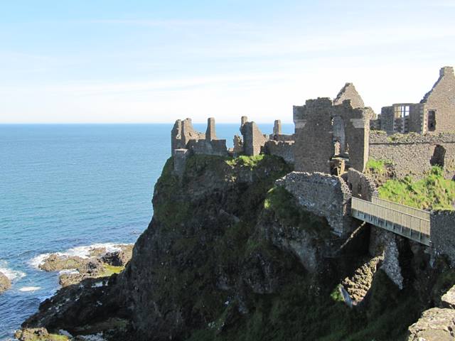 Dunluce Castle, Northern Ireland.